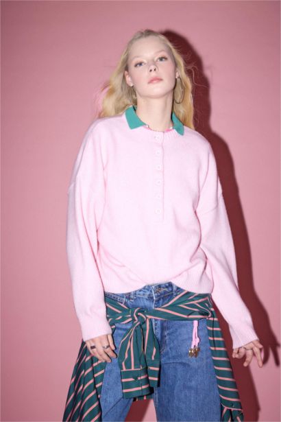 Regular Fit Crew Neck Knitwear Pullover