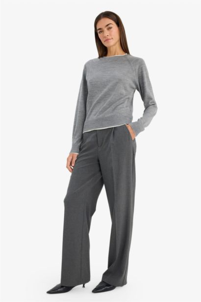 Relax Fit Crew Neck Pullover