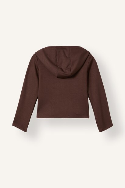 Slim Fit Hooded Cardigan