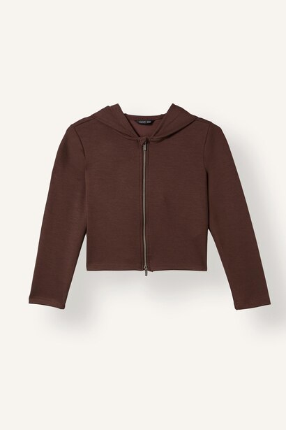 Girl Modal Zip-Up Hoodie