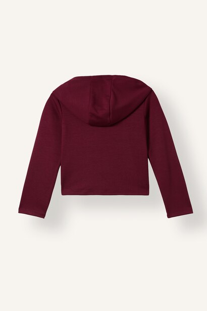 Slim Fit Hooded Cardigan
