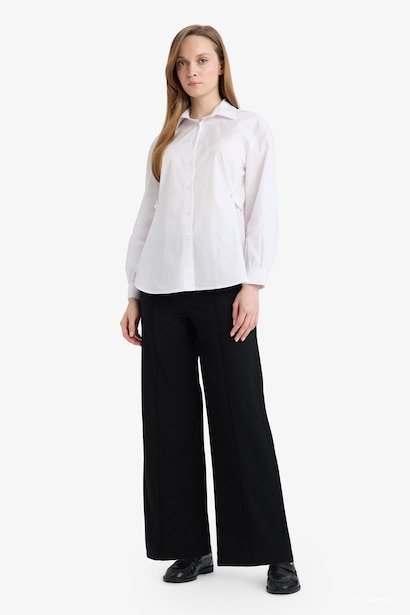 Straight Krepe Pantolon