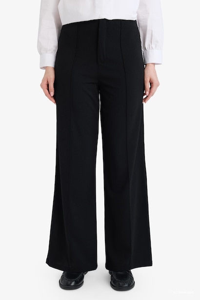 Straight Krepe Pantolon