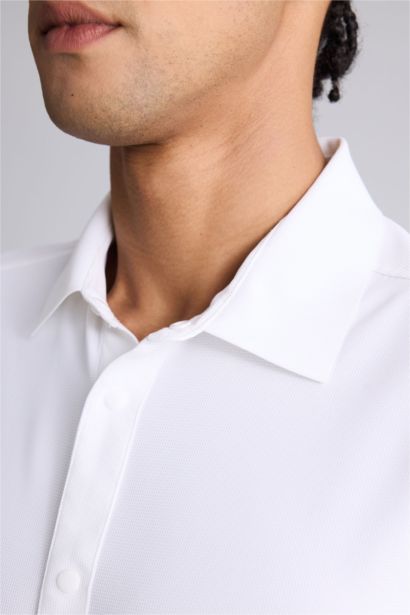 Рубашка Slim Fit с коротким рукавом