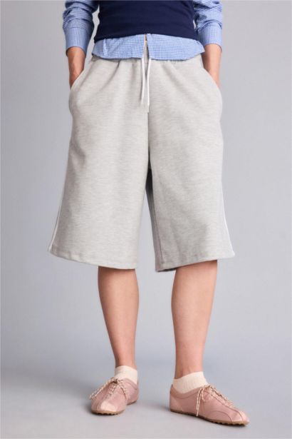 Düz Paça Bermuda