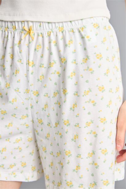 Regular Fit Desenli Pijama Alt