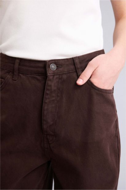 Брюки со средней талией для женщин