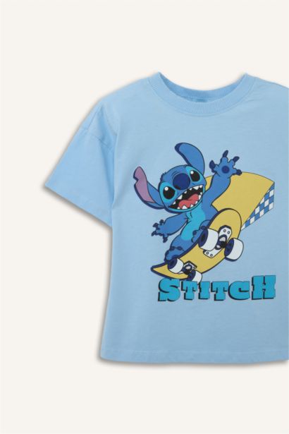 Disney Lilo & Stitch Erkek Bebek Tişört 