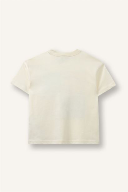 Baby Boy Regular Fit Printed Short Sleeve T-Shirt