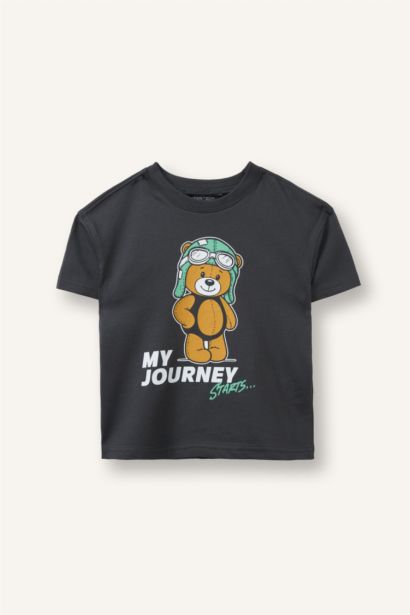 Regular Fit Printed Short Sleeve T-Shirt