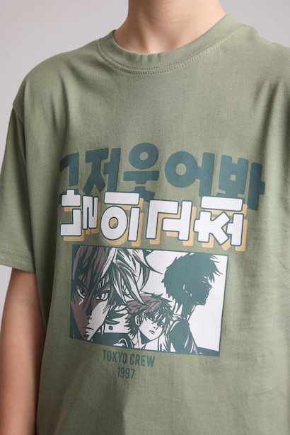 Boy Printed 100% Cotton T-Shirt