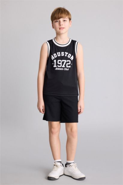 Boy Regular Fit Printed Tank Top