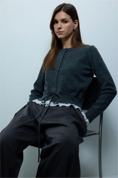 Кардиган приталенного кроя для женщин