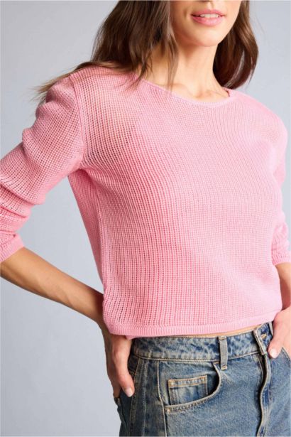 Oversize Fit Boat Collar Pullover