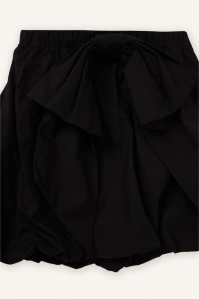 Baby Girl Poplin Balloon Fit Skirt