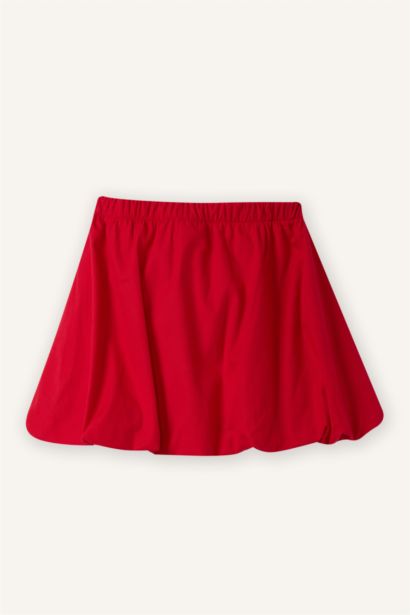 Baby Girl Poplin Balloon Fit Skirt