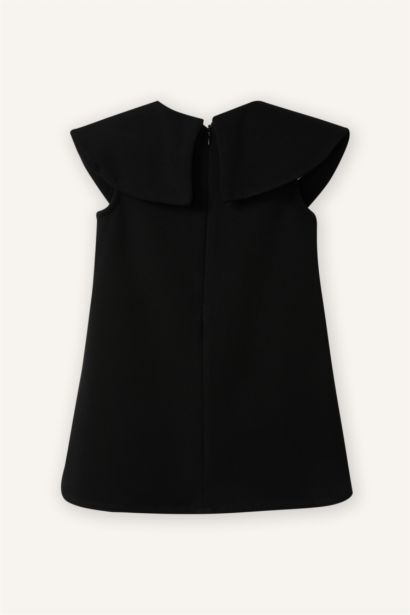 Short Sleeve Woven Dress