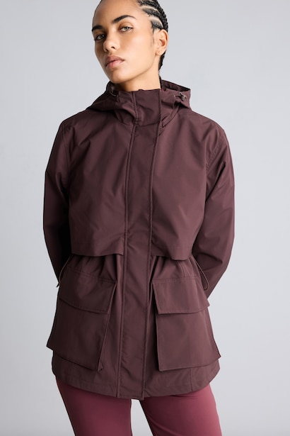 Waterproof Windproof Hooded Long Raincoat