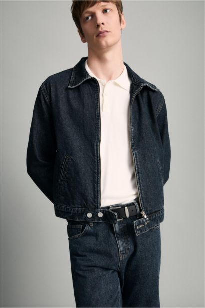 Regular Fıt Pamuklu Ceket