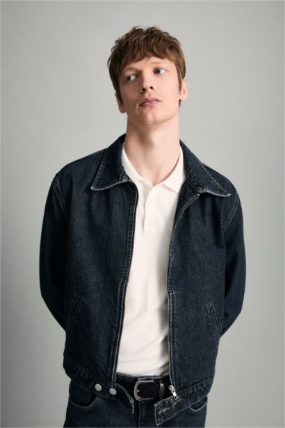 Regular Fıt Pamuklu Ceket