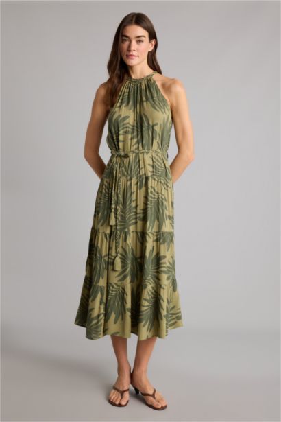 Viscose Midi Dress