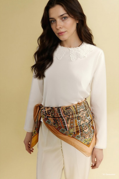 Regular Fit Long Sleeve Tunic