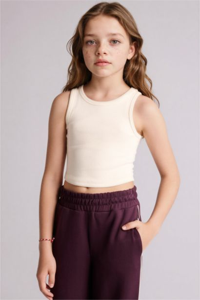 Bisiklet Yaka Atlet Kız Çocuk