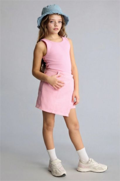 Bisiklet Yaka Atlet Kız Çocuk