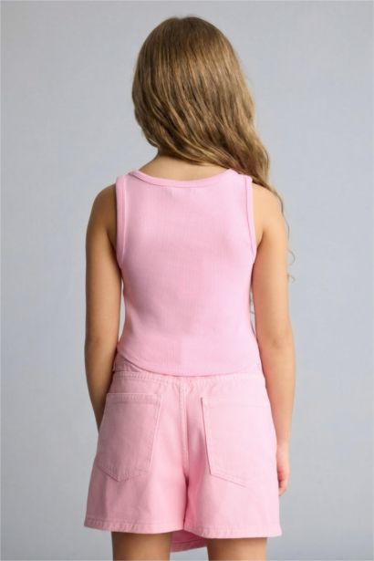 Bisiklet Yaka Atlet Kız Çocuk