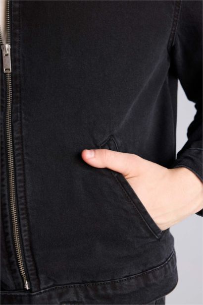 Regular Fıt Pamuklu Ceket