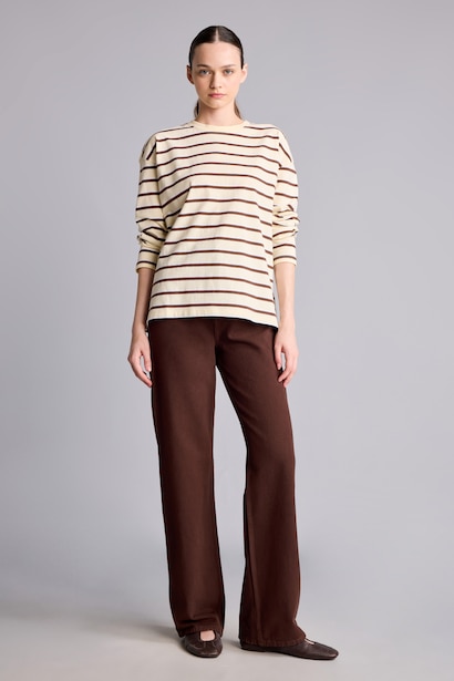 Straight Fit Düz Paça Gabardin Pantolon