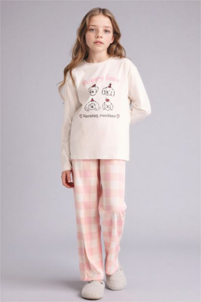 سيت بجامة بناتي قصة عادية - قطعتين
