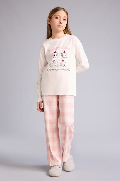Girl 2 Piece Pyjamas Set