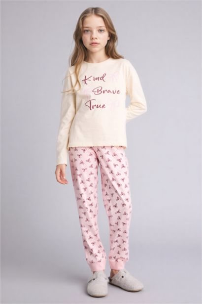 2 piece Regular Fit Knitted Pyjamas