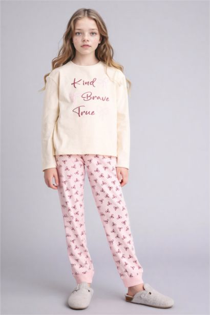 2 piece Regular Fit Knitted Pyjamas