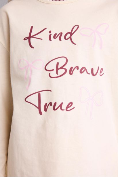 2 piece Regular Fit Knitted Pyjamas