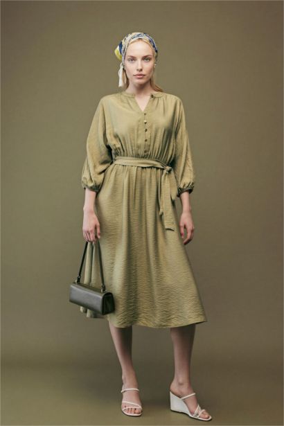 Off Shoulder Half Sleeve Dress