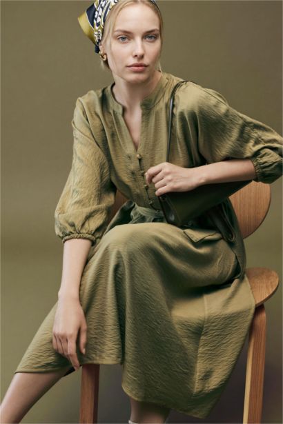 Off Shoulder Half Sleeve Dress