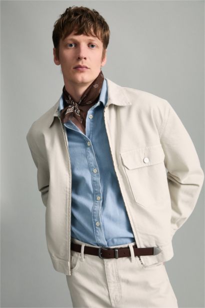 Relax Fıt Pamuklu Ceket