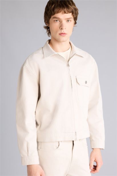 Relax Fıt Pamuklu Ceket