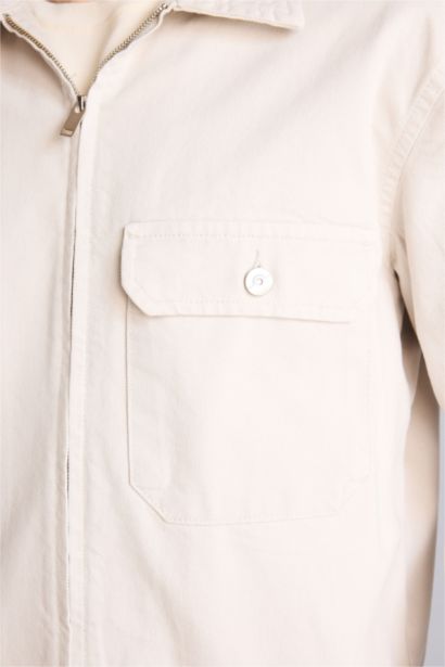 Relax Fıt Pamuklu Ceket