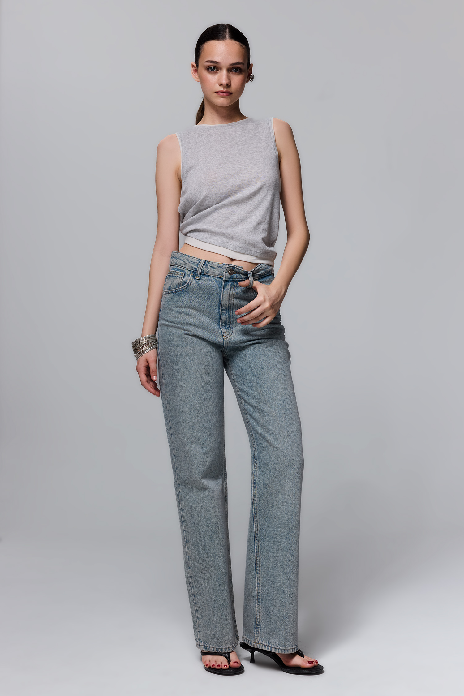 High Waist Trousers