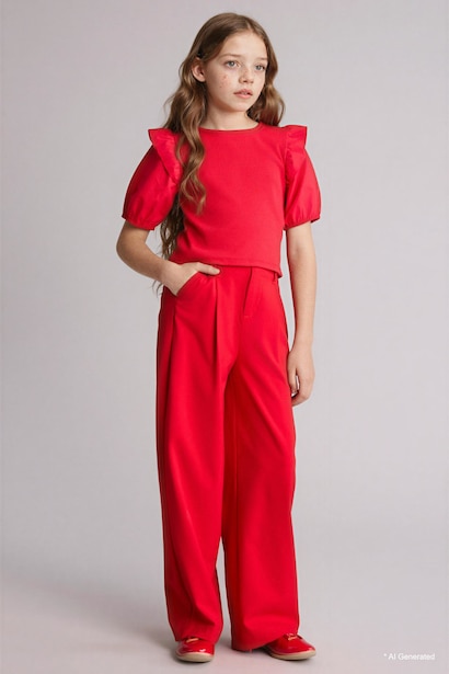 Wide Leg Trousers