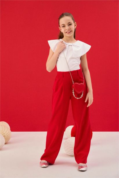 Girl Regular Fit Short Sleeve Blouse