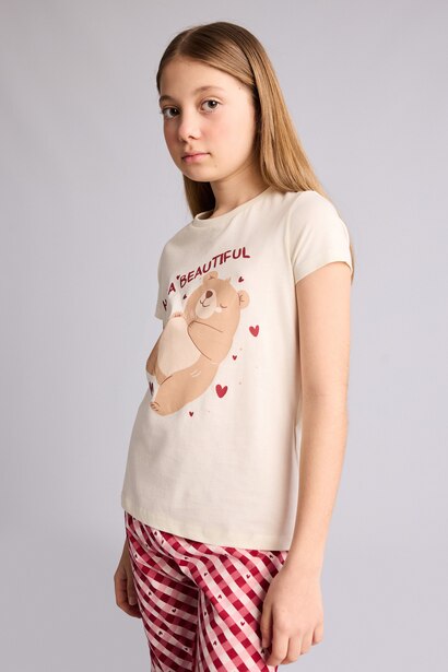 2 piece Regular Fit Knitted Pyjamas