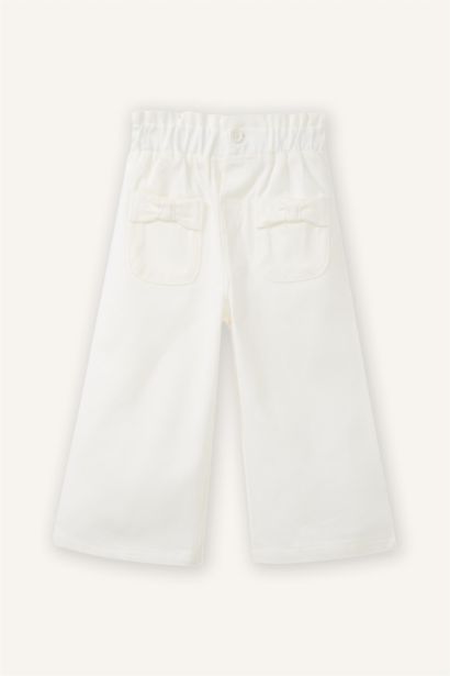 بنطلون بناتي بيبرباج جبردين برجل واسع