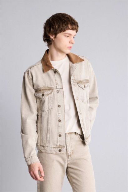 جاكيت قطن قصة عادية