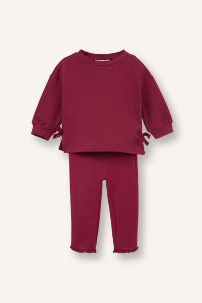 Baby Girl Bow Detail 2 Piece Set