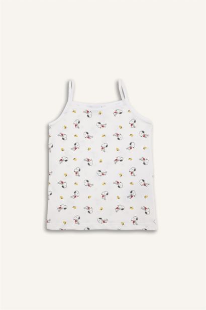 Snoopy Hayvan Desenli 2'li Atlet Kız Çocuk