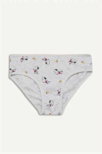 Snoopy Baskılı Penye 3'lü Slip Külot